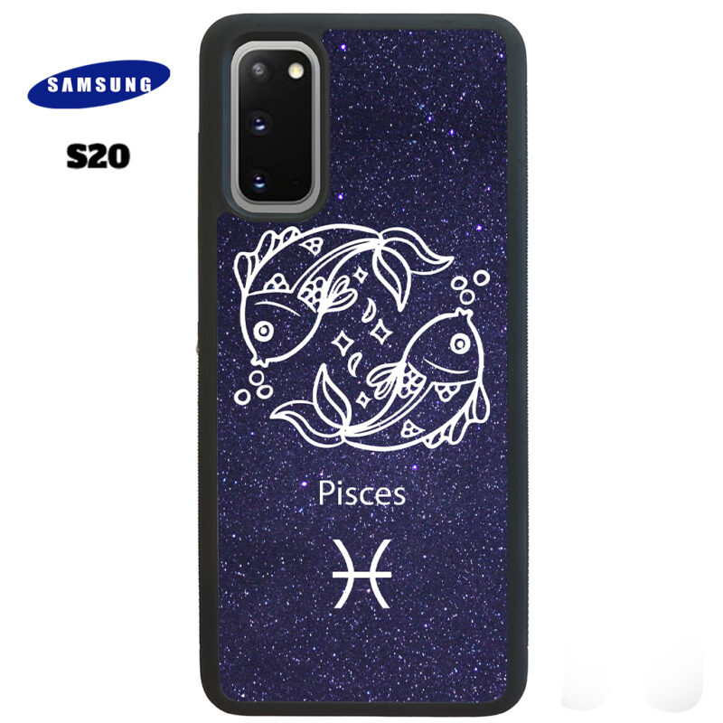 Pisces Zodiac Stars Phone Case Samsung Galaxy S20 Phone Case Cover