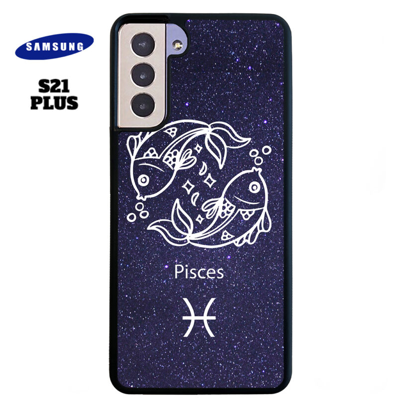 Pisces Zodiac Stars Phone Case Samsung Galaxy S21 Plus Phone Case Cover