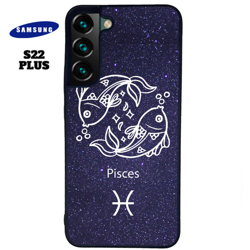 Pisces Zodiac Stars Phone Case Samsung Galaxy S22 Plus Phone Case Cover