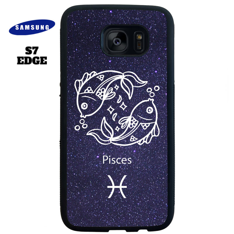 Pisces Zodiac Stars Phone Case Samsung Galaxy S7 Edge Phone Case Cover
