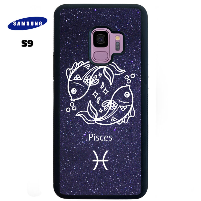 Pisces Zodiac Stars Phone Case Samsung Galaxy S9 Phone Case Cover