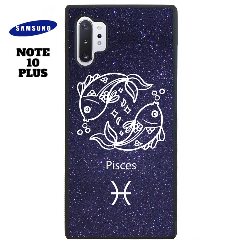 Pisces Zodiac Stars Phone Case Samsung Note 10 Plus Phone Case Cover