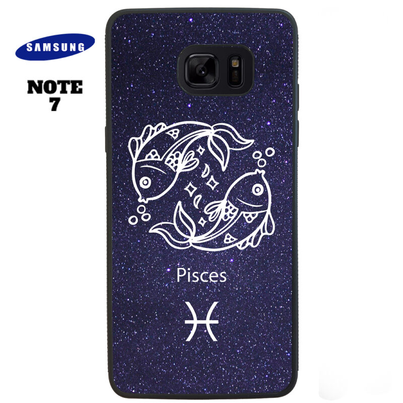 Pisces Zodiac Stars Phone Case Samsung Note 7 Phone Case Cover