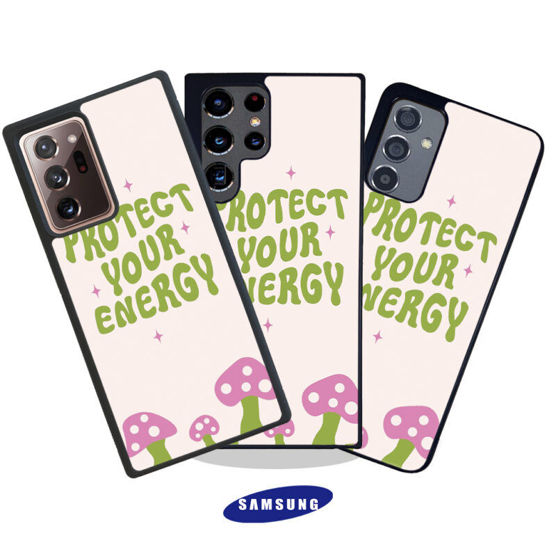 Protect Your Energy Phone Case Samsung Galaxy Phone Case Cover Product Hero Shot