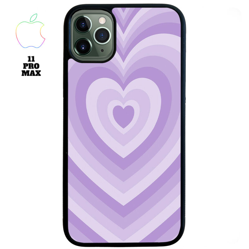 Purple Love Apple iPhone Case Apple iPhone 11 Pro Max Phone Case Phone Case Cover