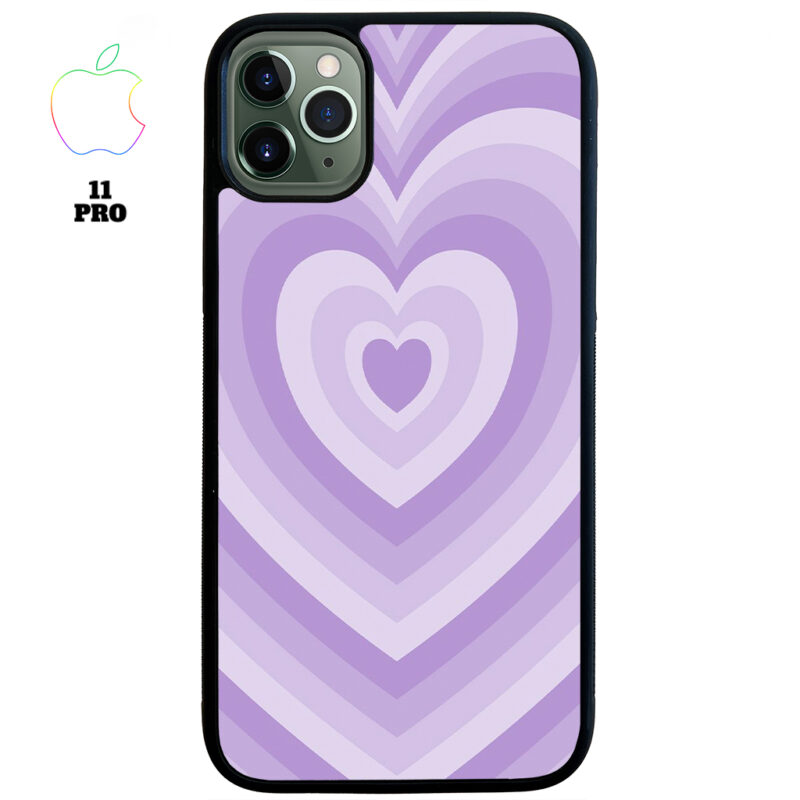 Purple Love Apple iPhone Case Apple iPhone 11 Pro Phone Case Phone Case Cover