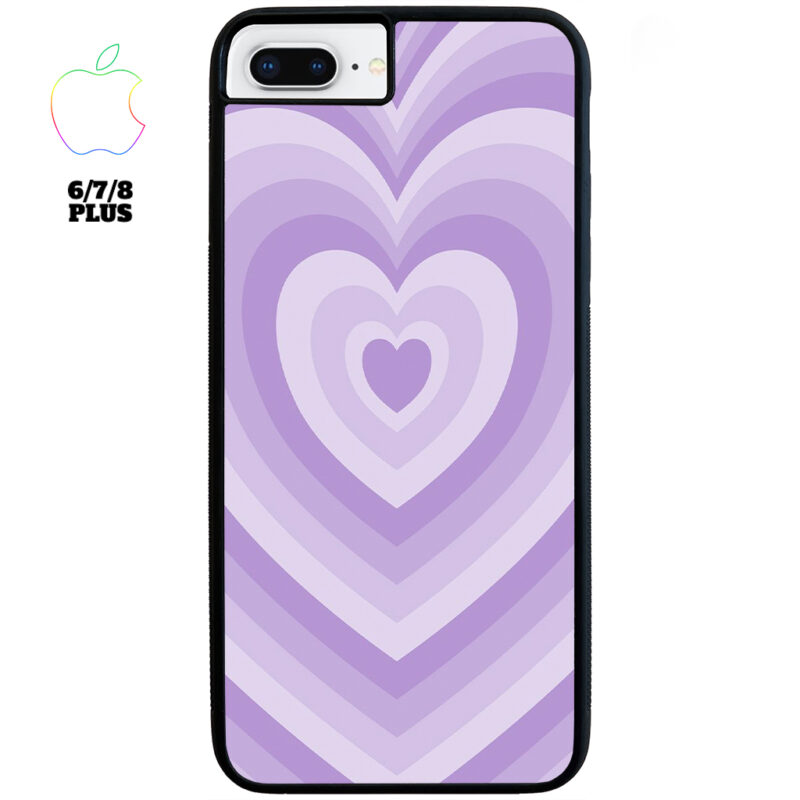 Purple Love Apple iPhone Case Apple iPhone 6 7 8 Plus Phone Case Phone Case Cover