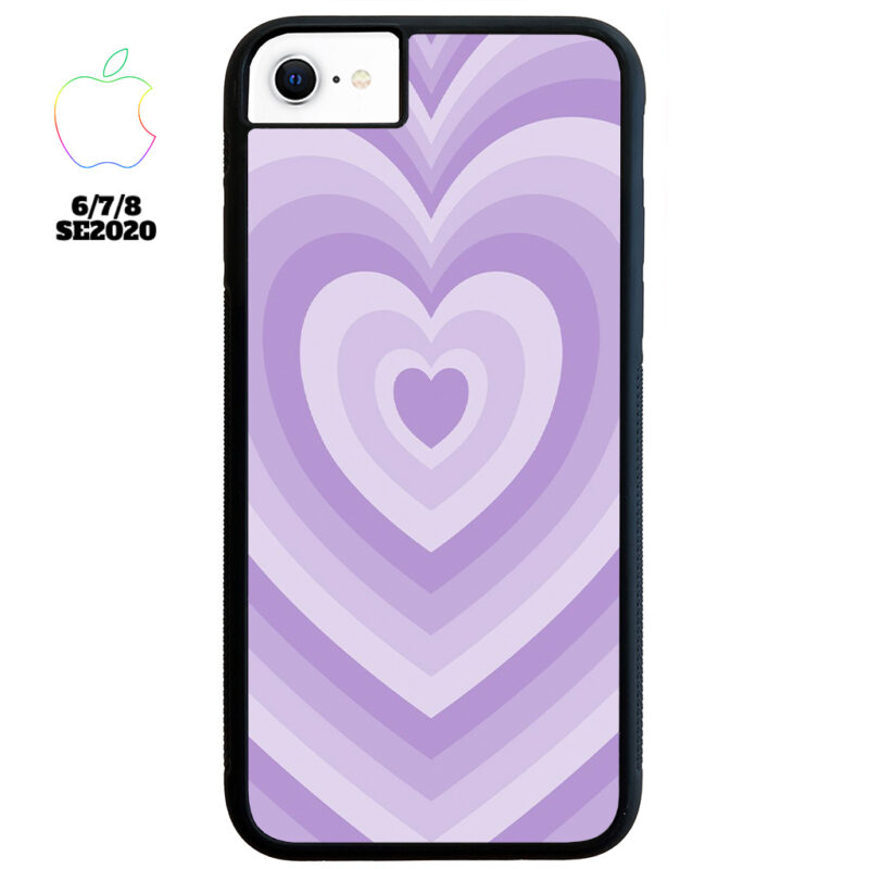 Purple Love Apple iPhone Case Apple iPhone 6 7 8 SE 2020 Phone Case Phone Case Cover
