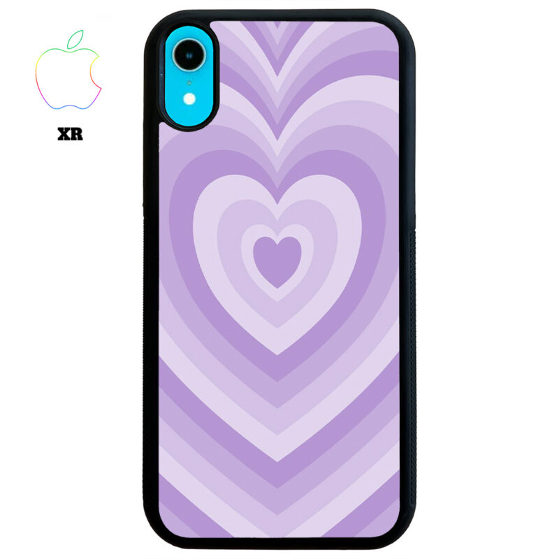Purple Love Apple iPhone Case Apple iPhone XR Phone Case Phone Case Cover