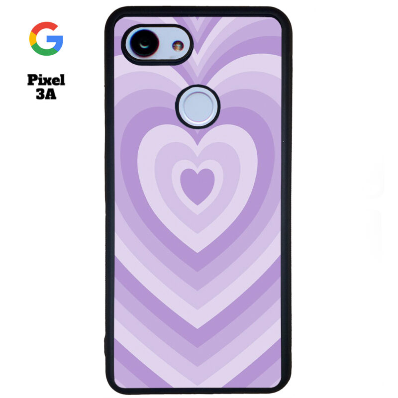 Purple Love Phone Case Google Pixel 3A Phone Case Cover