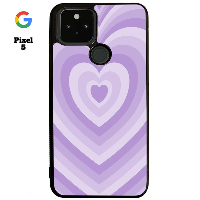 Purple Love Phone Case Google Pixel 5 Phone Case Cover