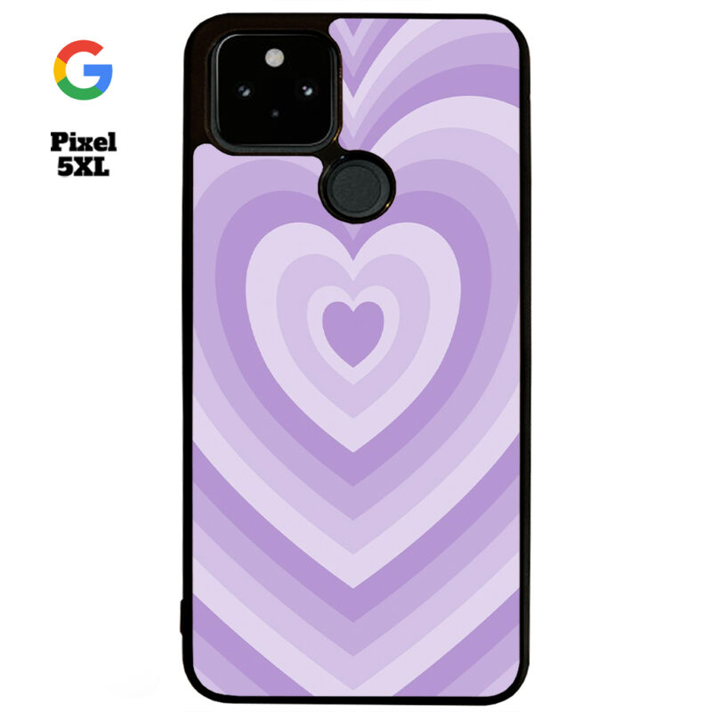 Purple Love Phone Case Google Pixel 5XL Phone Case Cover