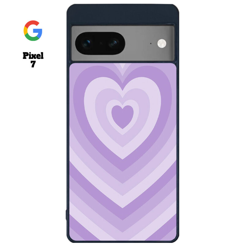 Purple Love Phone Case Google Pixel 7 Phone Case Cover