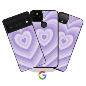 Purple Love Phone Case Google Pixel Phone Case Cover Product Hero Shot