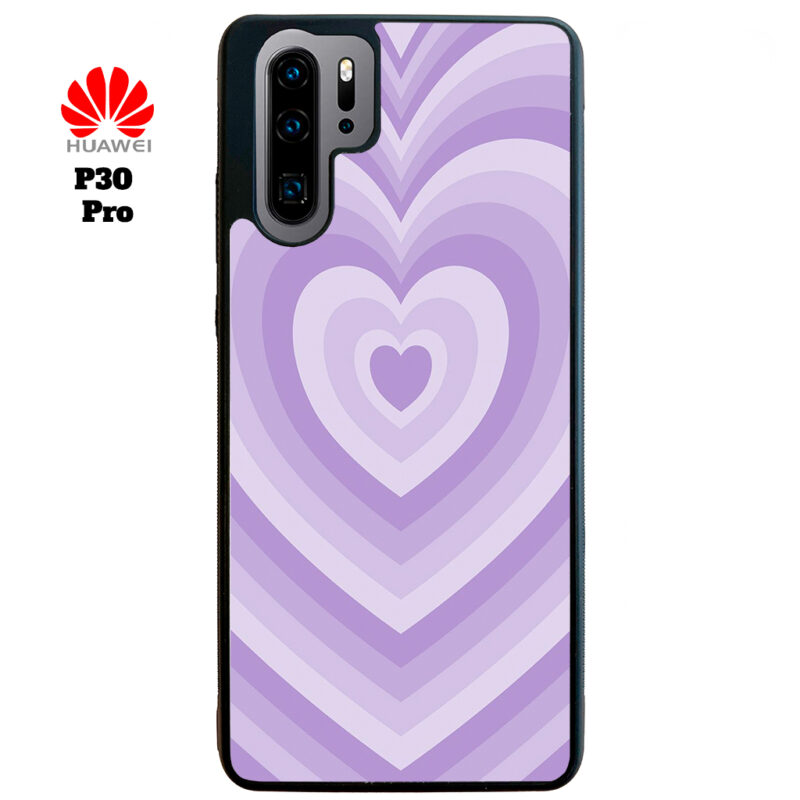 Purple Love Phone Case Huawei P30 Pro Phone Case Cover