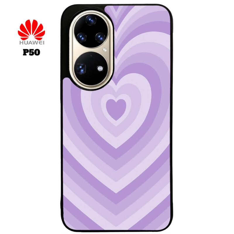 Purple Love Phone Case Huawei P50 Phone Phone Case Cover