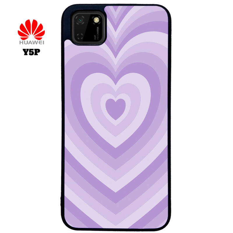 Purple Love Phone Case Huawei Y5P Phone Case Cover