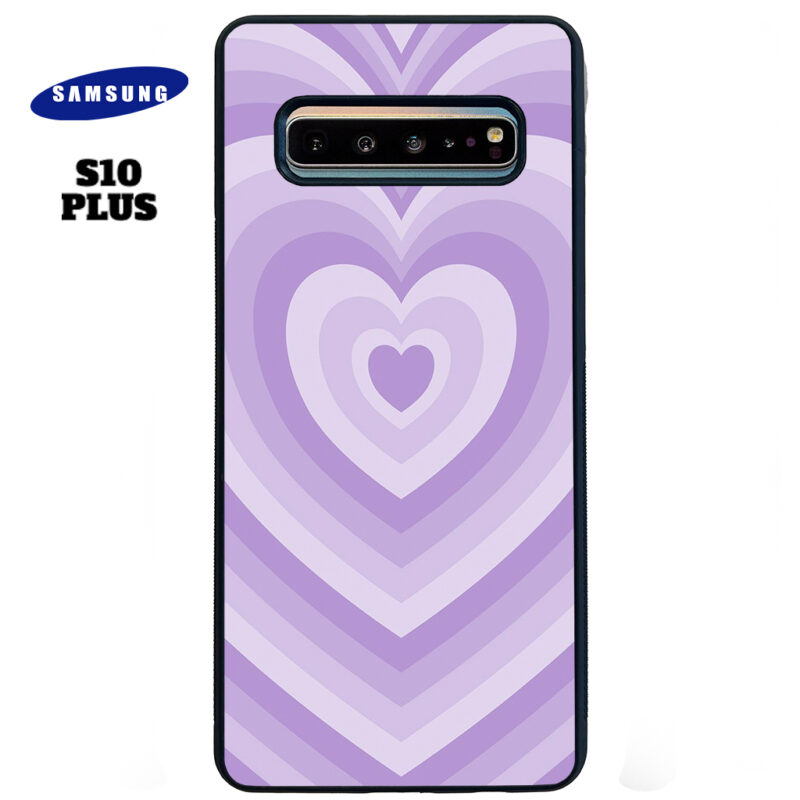 Purple Love Phone Case Samsung Galaxy S10 Plus Phone Case Cover