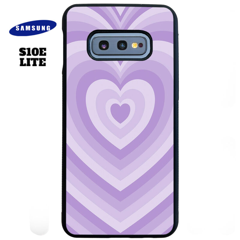 Purple Love Phone Case Samsung Galaxy S10e Lite Phone Case Cover