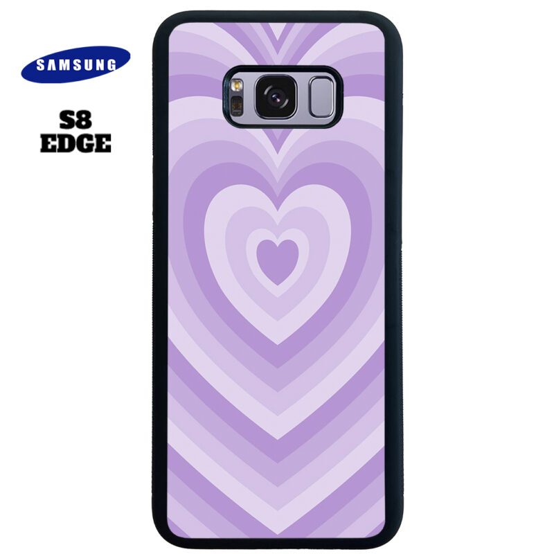 Purple Love Phone Case Samsung Galaxy S8 Plus Phone Case Cover