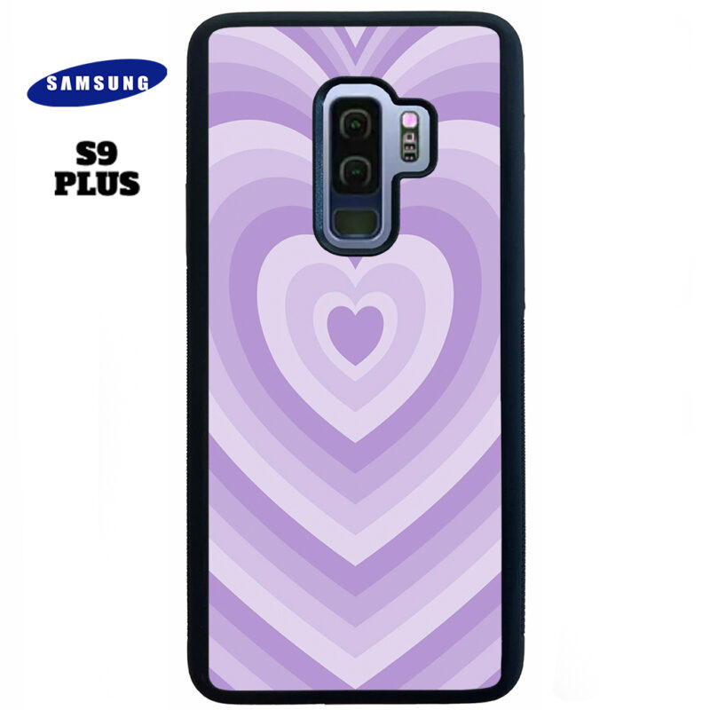 Purple Love Phone Case Samsung Galaxy S9 Plus Phone Case Cover