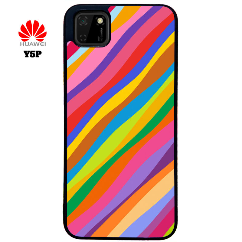 Rainbow Duck Phone Case Huawei Y5P Phone Case Cover