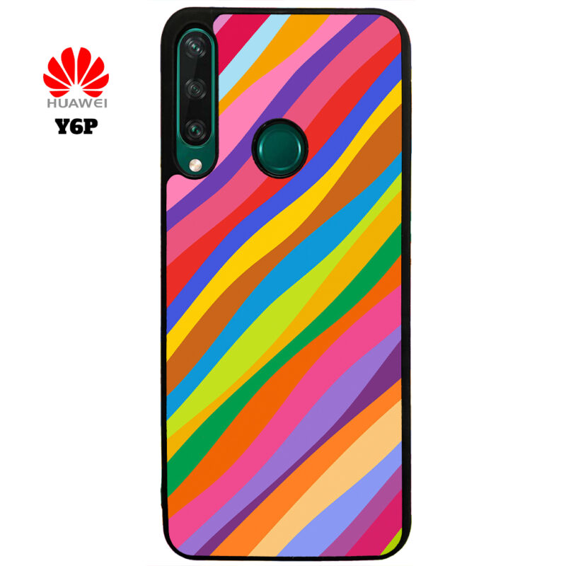 Rainbow Duck Phone Case Huawei Y6P Phone Case Cover