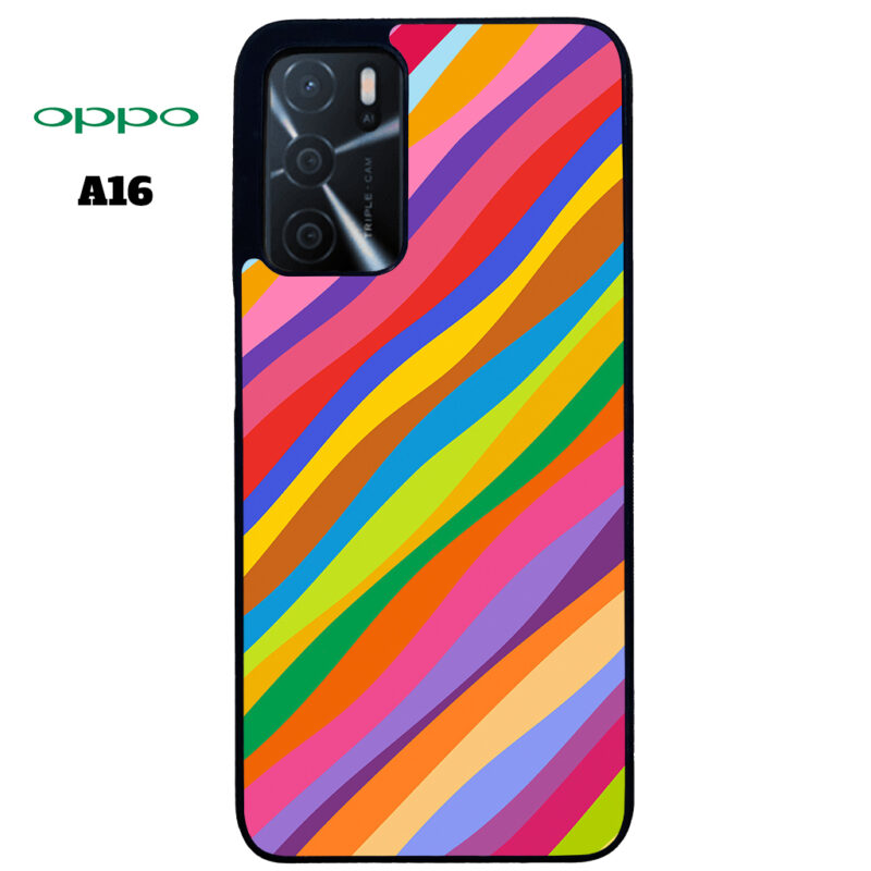 Rainbow Duck Phone Case Oppo A16 Phone Case Cover