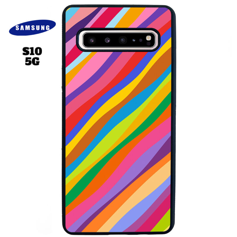 Rainbow Duck Phone Case Samsung Galaxy S10 5G Phone Case Cover