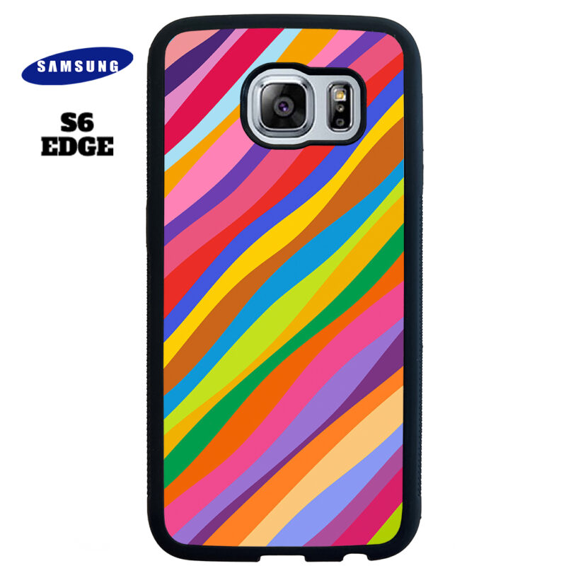 Rainbow Duck Phone Case Samsung Galaxy S6 Edge Phone Case Cover