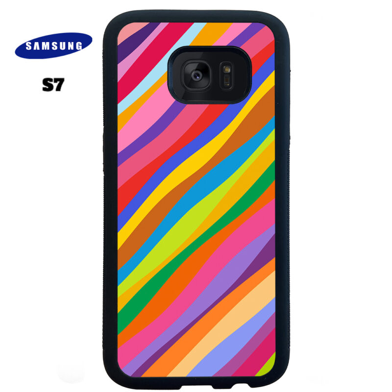 Rainbow Duck Phone Case Samsung Galaxy S7 Phone Case Cover