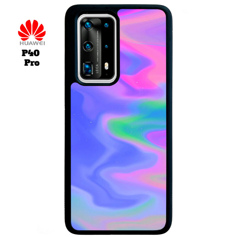 Rainbow Oil Spill Phone Case Huawei P40 Pro Phone Case Cover
