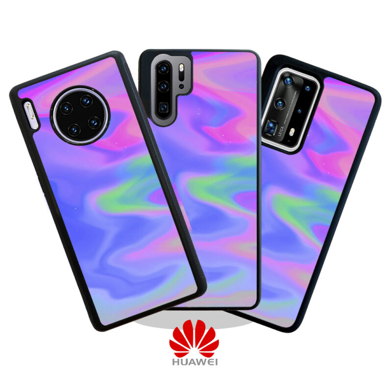 Rainbow Oil Spill Phone Case Huawei Phone Case Cover Product Hero Shot