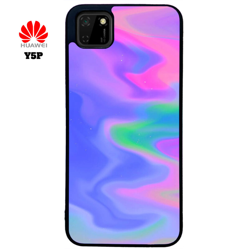 Rainbow Oil Spill Phone Case Huawei Y5P Phone Case Cover