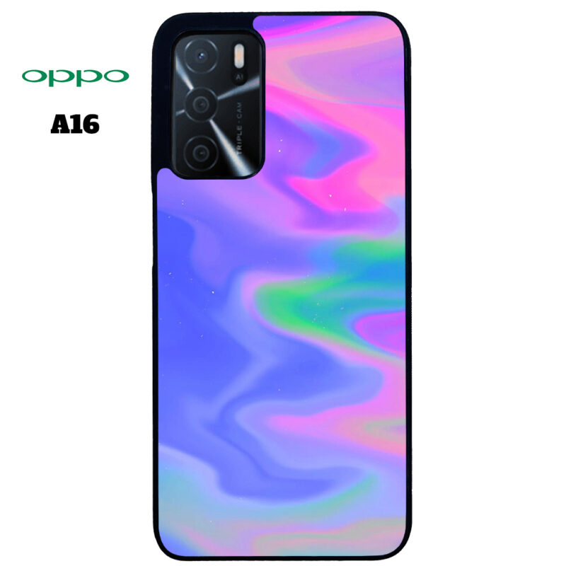 Rainbow Oil Spill Phone Case Oppo A16 Phone Case Cover