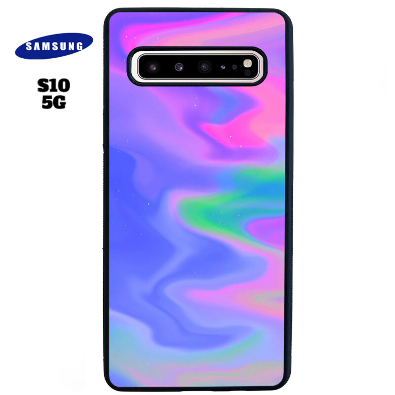 Rainbow Oil Spill Phone Case Samsung Galaxy S10 5G Phone Case Cover