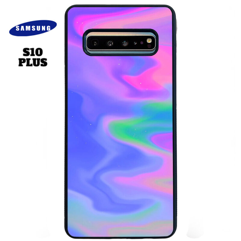 Rainbow Oil Spill Phone Case Samsung Galaxy S10 Plus Phone Case Cover