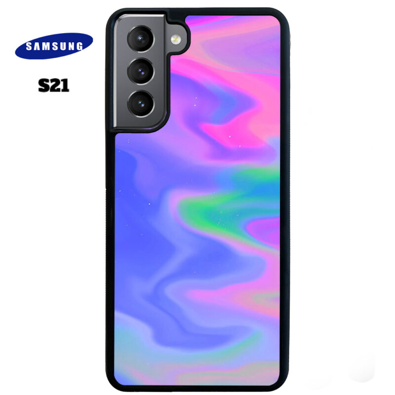 Rainbow Oil Spill Phone Case Samsung Galaxy S21 Phone Case Cover