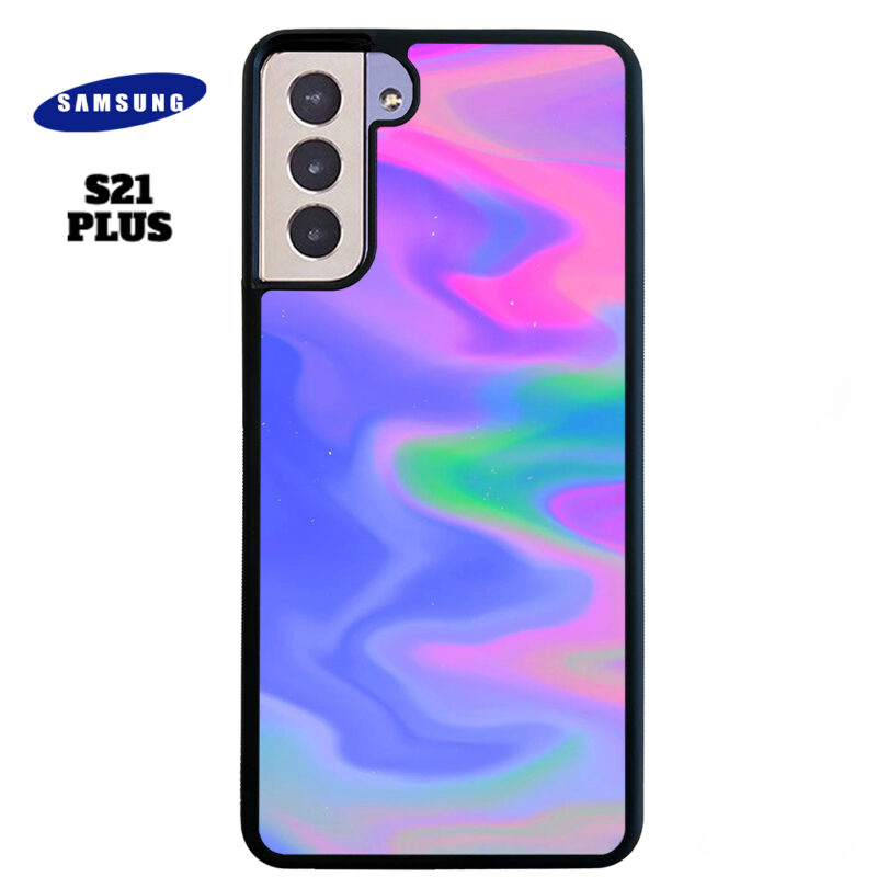 Rainbow Oil Spill Phone Case Samsung Galaxy S21 Plus Phone Case Cover