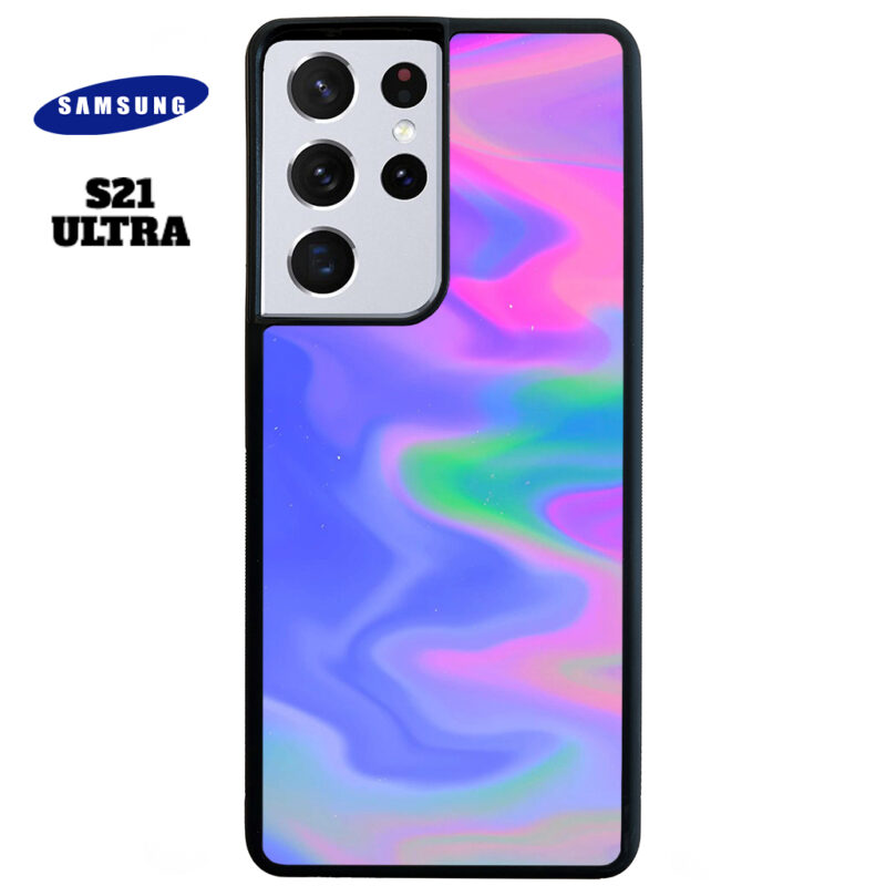 Rainbow Oil Spill Phone Case Samsung Galaxy S21 Ultra Phone Case Cover