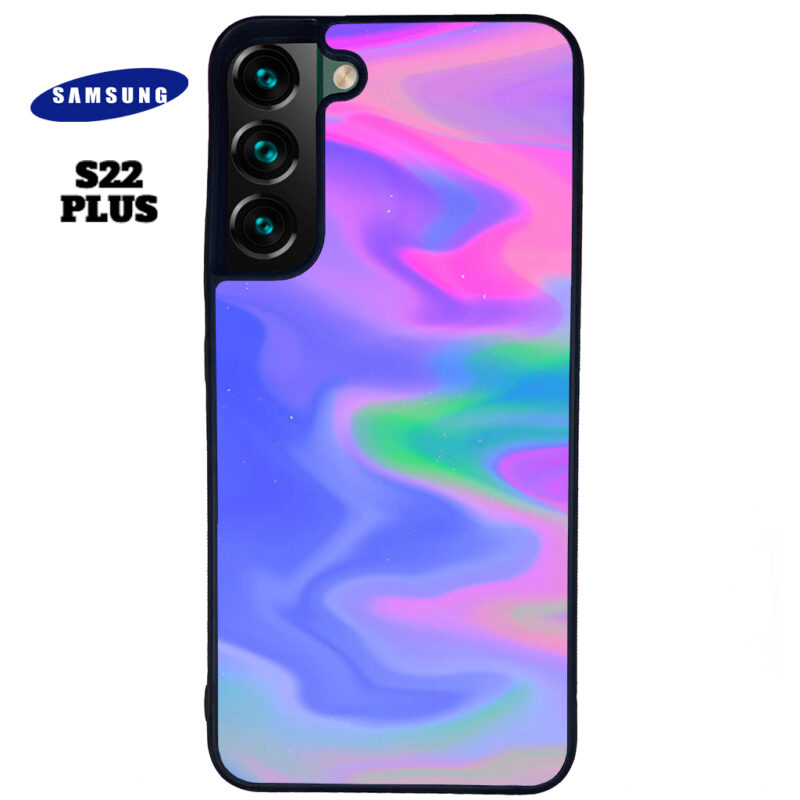Rainbow Oil Spill Phone Case Samsung Galaxy S22 Plus Phone Case Cover