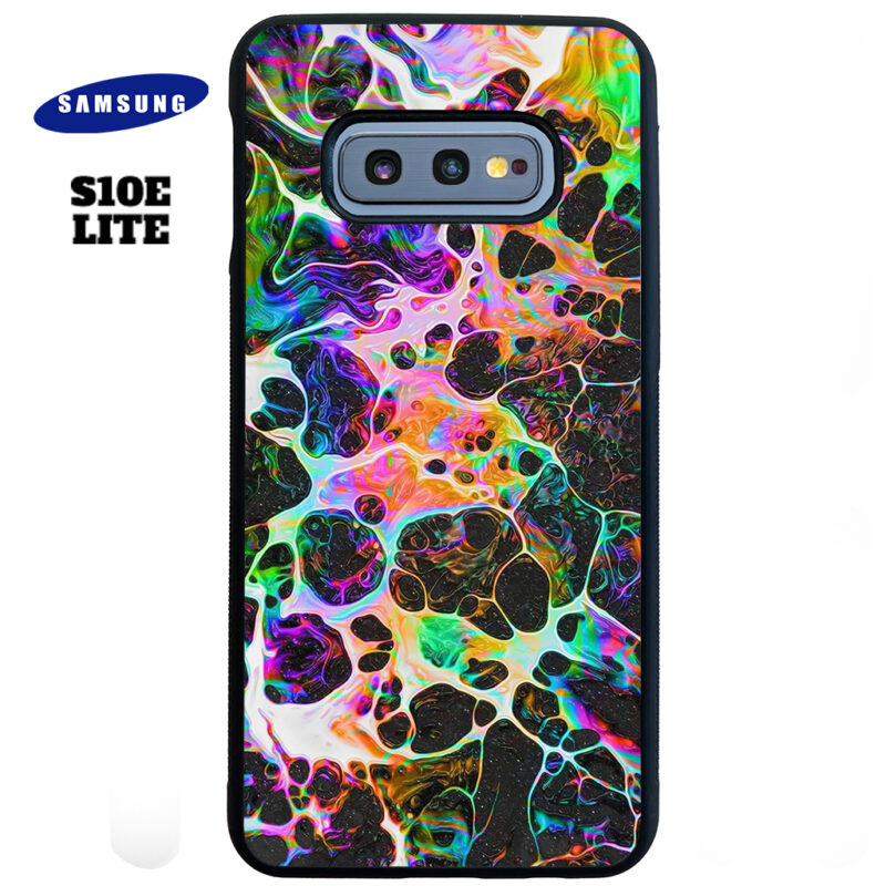 Rainbow Web Phone Case Samsung Galaxy S10e Lite Phone Case Cover