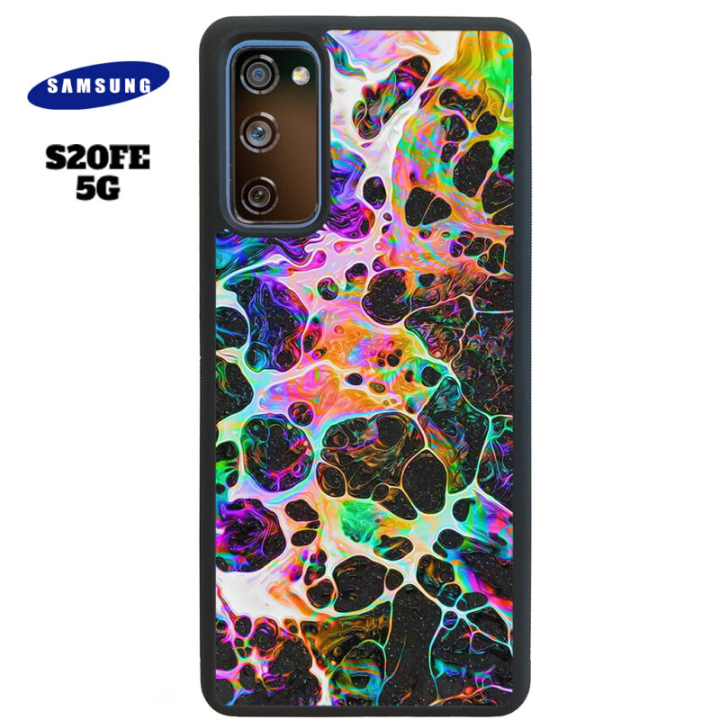 Rainbow Web Phone Case Samsung Galaxy S20 FE 5G Phone Case Cover