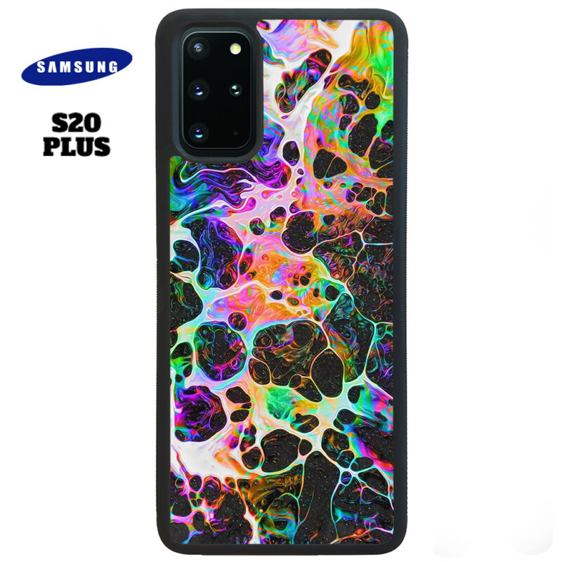 Rainbow Web Phone Case Samsung Galaxy S20 Plus Phone Case Cover