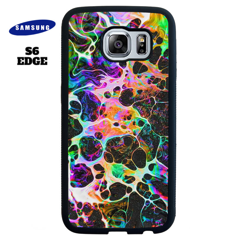 Rainbow Web Phone Case Samsung Galaxy S6 Edge Phone Case Cover