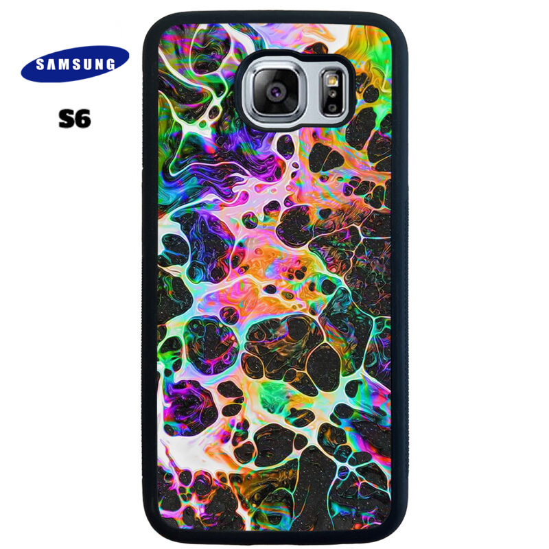 Rainbow Web Phone Case Samsung Galaxy S6 Phone Case Cover