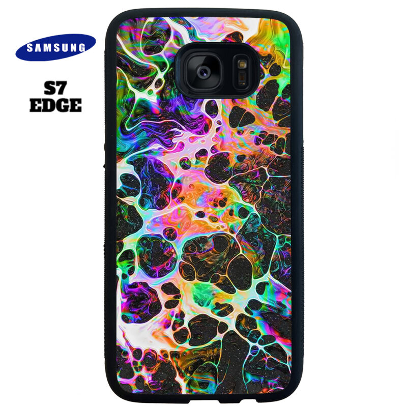 Rainbow Web Phone Case Samsung Galaxy S7 Edge Phone Case Cover