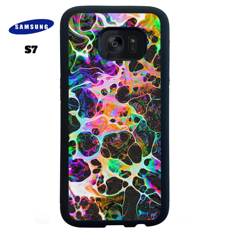 Rainbow Web Phone Case Samsung Galaxy S7 Phone Case Cover