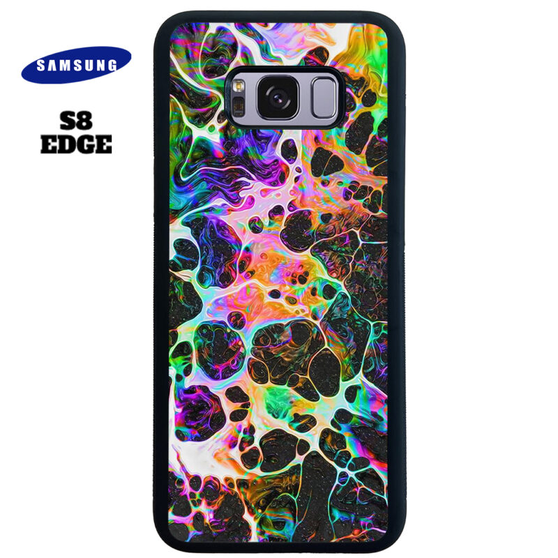 Rainbow Web Phone Case Samsung Galaxy S8 Plus Phone Case Cover