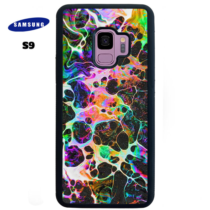Rainbow Web Phone Case Samsung Galaxy S9 Phone Case Cover